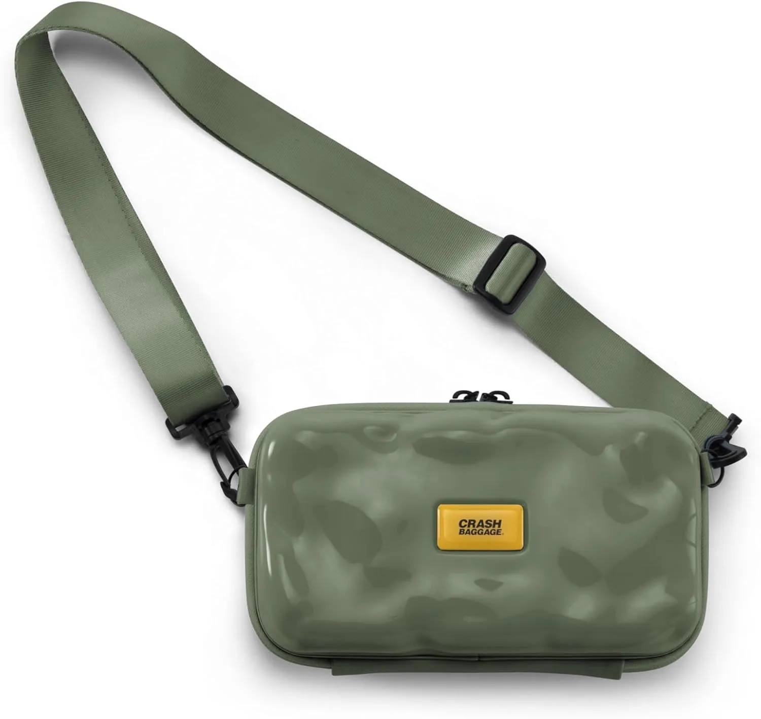 CRASH BAGGAGE Mini Icon Bag - Hardshell Travel Crossbody Clutch, Sling Bag with Removable Shoulder Strap, Polycarbonate Case