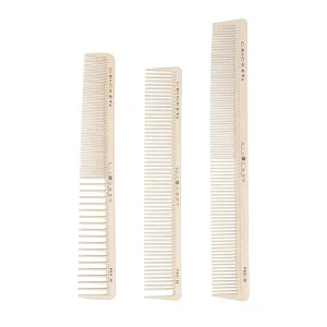 Cricket Silkomb 3-Piece Professional Comb Set – Pro-20 All Purpose, Pro-25 Multi-Purpose, Pro-35 Extra Long Cutting, Silicone-Injected, Seamless Design, $30 Value