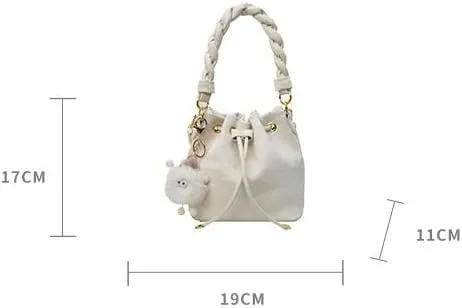 cross-body bag Drawstring Shoulder Bucket Bag