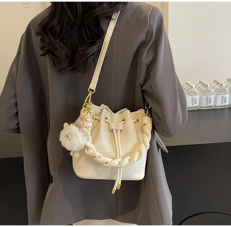 cross-body bag Drawstring Shoulder Bucket Bag