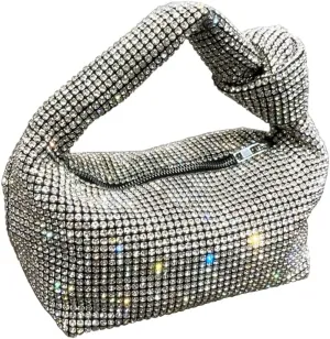 Crystal Full Rhinestone Evening clutch Bag Women's Handbags Purses Top Handle bag for Party