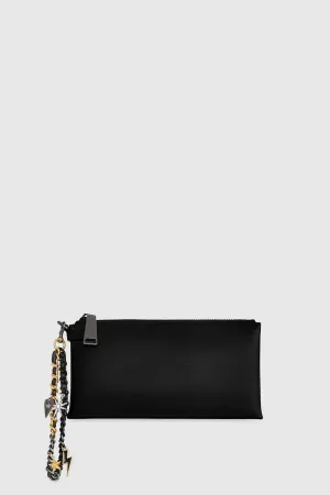 Cuff Me Up Celestial Clutch Bag In Black