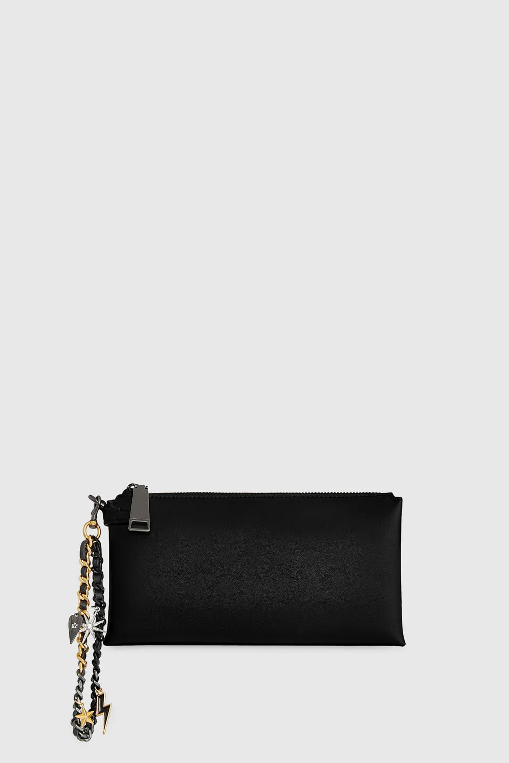 Cuff Me Up Celestial Clutch Bag In Black