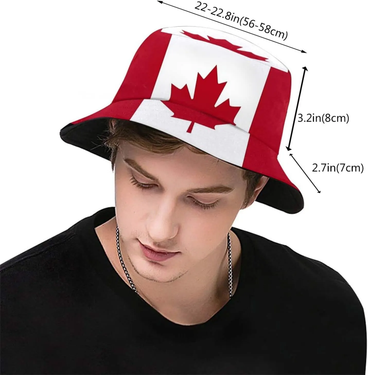 Cute Flag Bucket Hats Fashion Packable Patriotic Sun Cap Summer Travel Outdoor Fisherman Cap for Adults Women Men