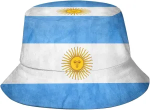 Cute Flag Bucket Hats Fashion Packable Patriotic Sun Cap Summer Travel Outdoor Fisherman Cap for Adults Women Men
