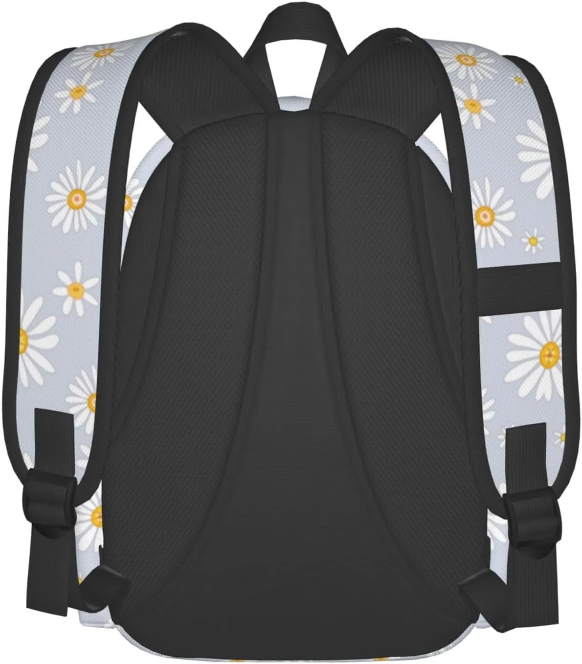 Daisy Flowers Laptop Backpack For Men Women, Lightweight Daypack Bookbag For Daily Commutes Business Travel Hiking