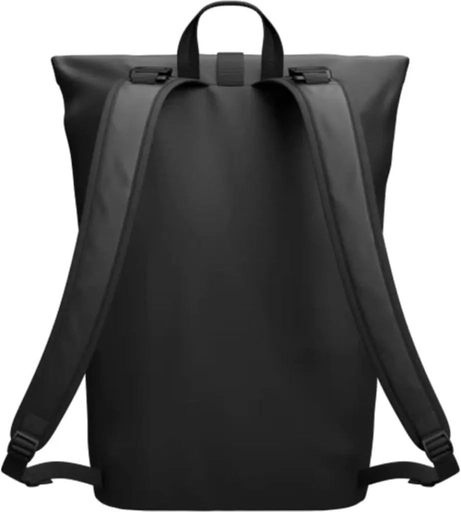 Db Journey Essential Backpack - Travel Backpack with Laptop Compartment for Work, and Gym, Lightweight, Roller Bag Attachment, 12L - Black Out
