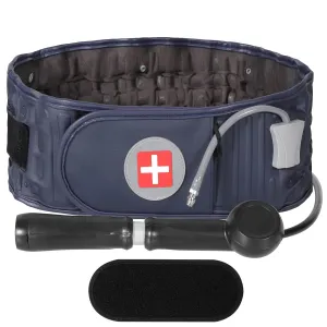 Decompression Back Belt -Lumbar Support Belt for Men & Women Lower Back Pain Relief, Back Traction Device Fits Waist Size 29-49 Inches