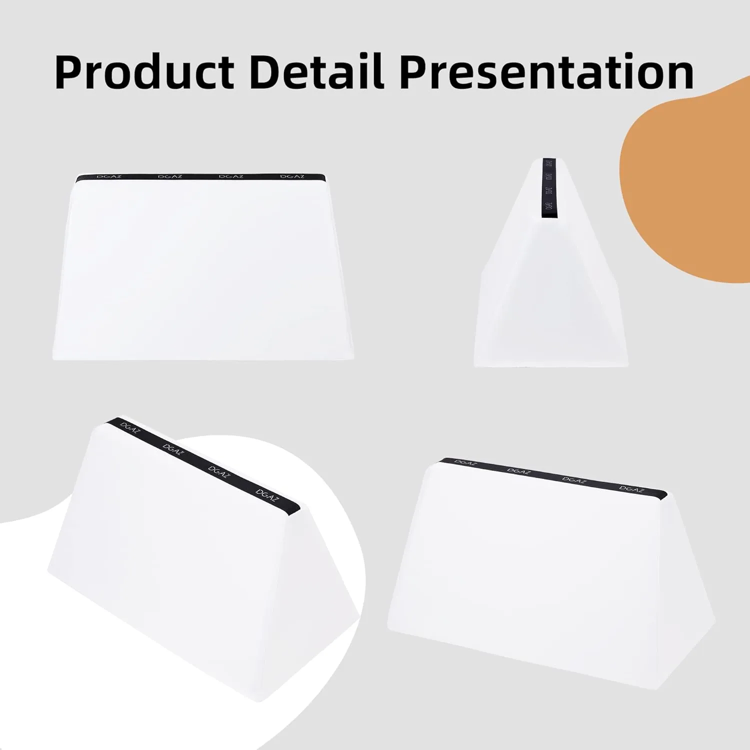 DGAZ Purse Pillow Shaper Insert for Luxury Handbags, Silky Pillow Shaper for Kelly 25/28/32/35 Bags(White,KL32)