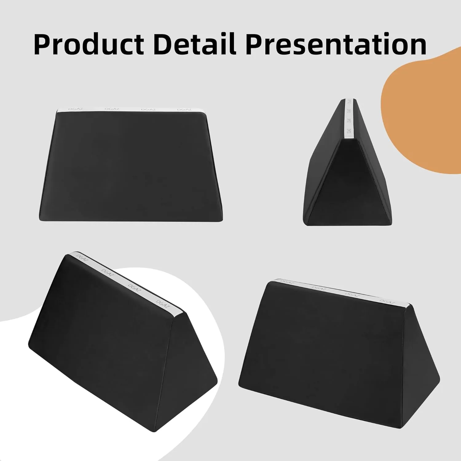 DGAZ Purse Pillow Shaper Insert,Luxury Handbag Tote Shapers, Memory Foam- Fits Birkin 25/30/35/40 Bag (Black, BK30 Retourne)