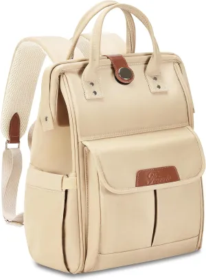 Diaper Bag Backpack,Multi function Diaper Bags,Waterproof Mommy Bag for Boy and Girl,Baby Travel Essential,Changing Pad, Stroller Clips and Comfortable Backpack Straps