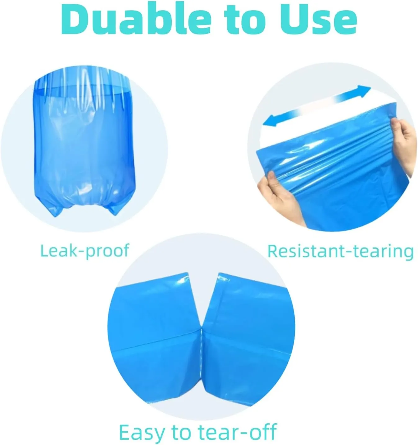 Diaper Pail Refills Bags with 30 Bags Compatible with Genie Easy Roll Signature and Platinum Diaper Pails, 7-Layer Odor-Barrier Technology