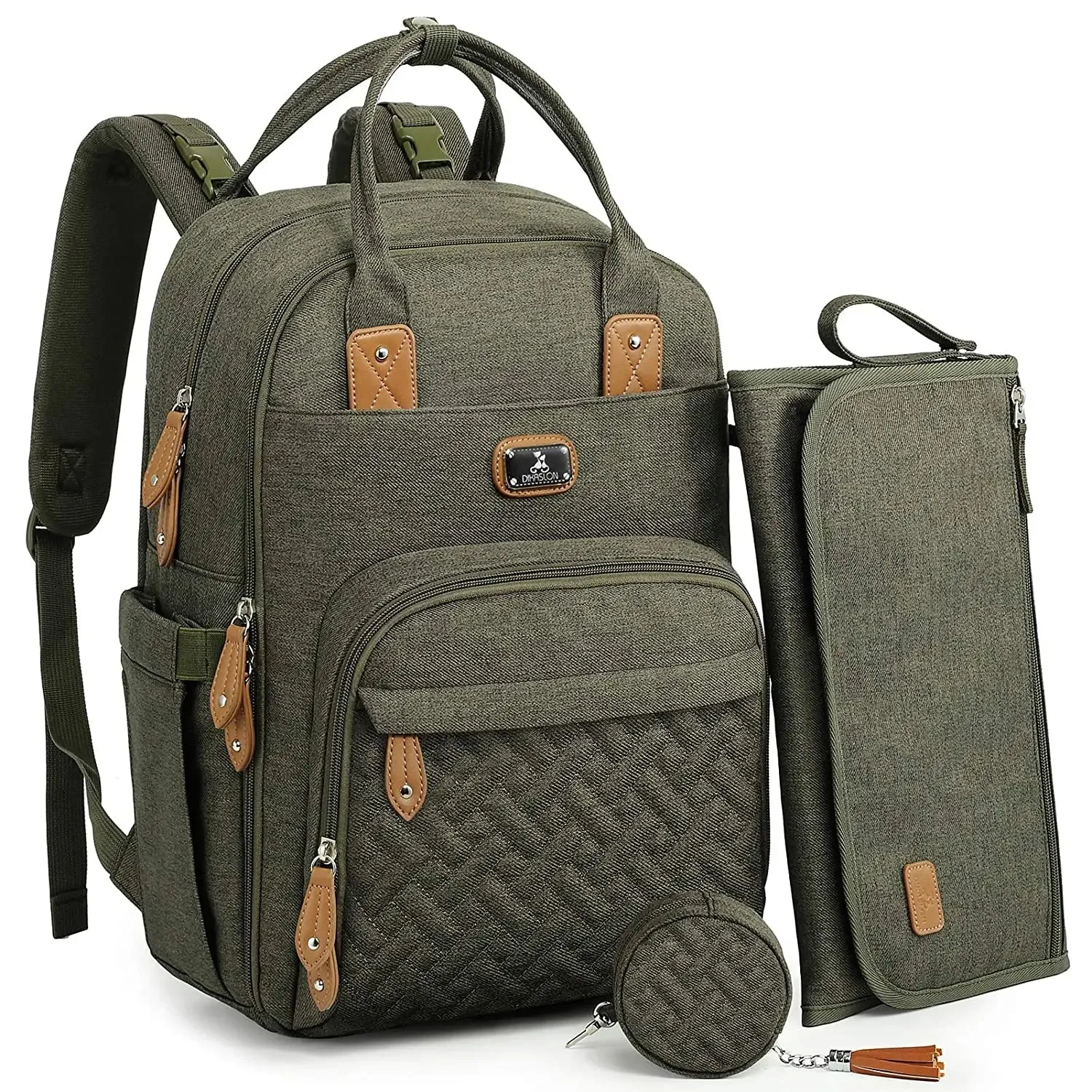 Dikaslon Unisex Diaper Bag Backpack