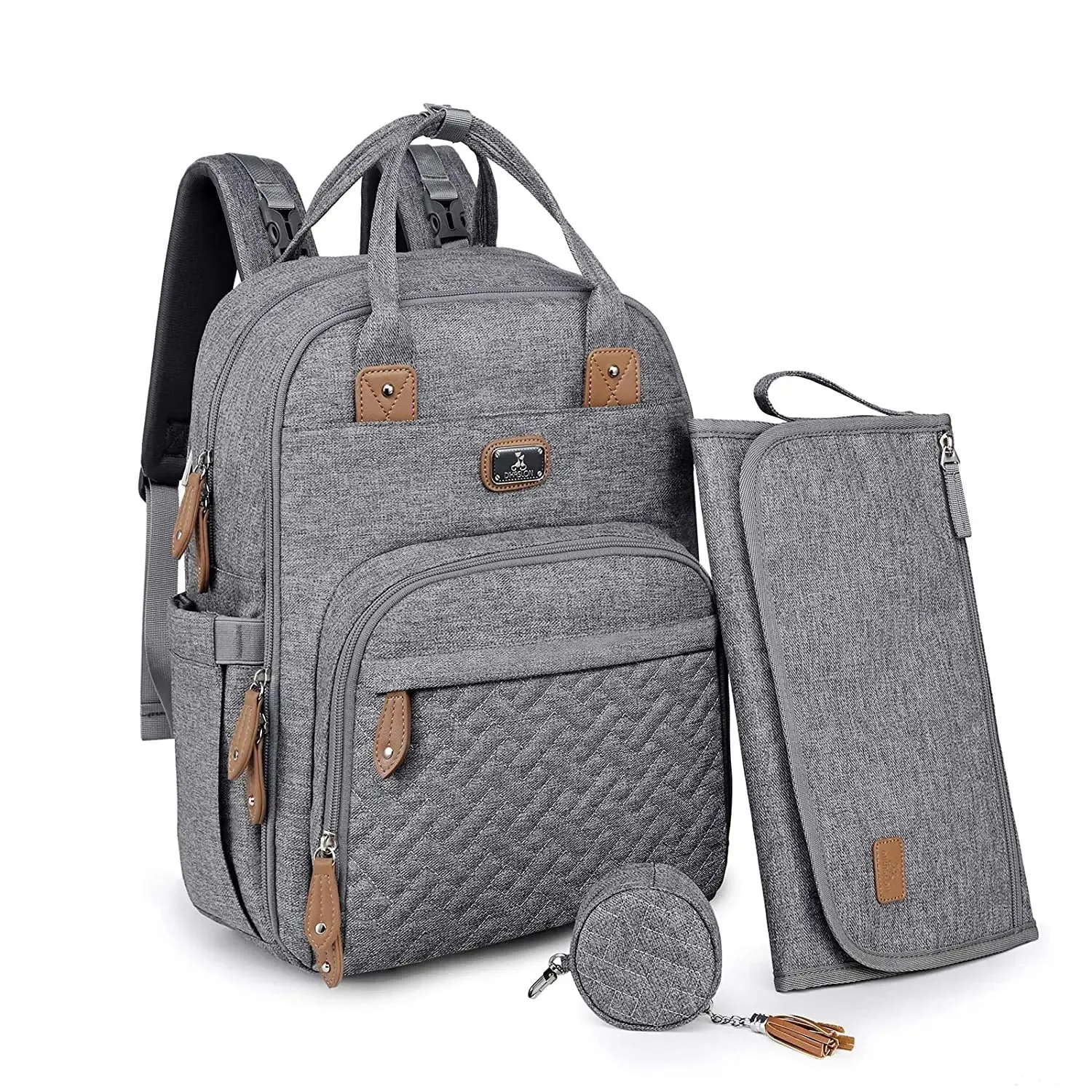 Dikaslon Unisex Diaper Bag Backpack