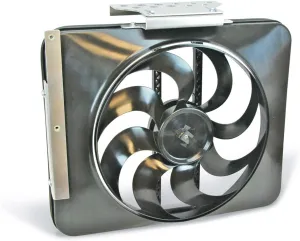 Direct-Fit Black Magic Xtreme Electric Fan for 1979-1993 Ford Mustang (185 / 105401)