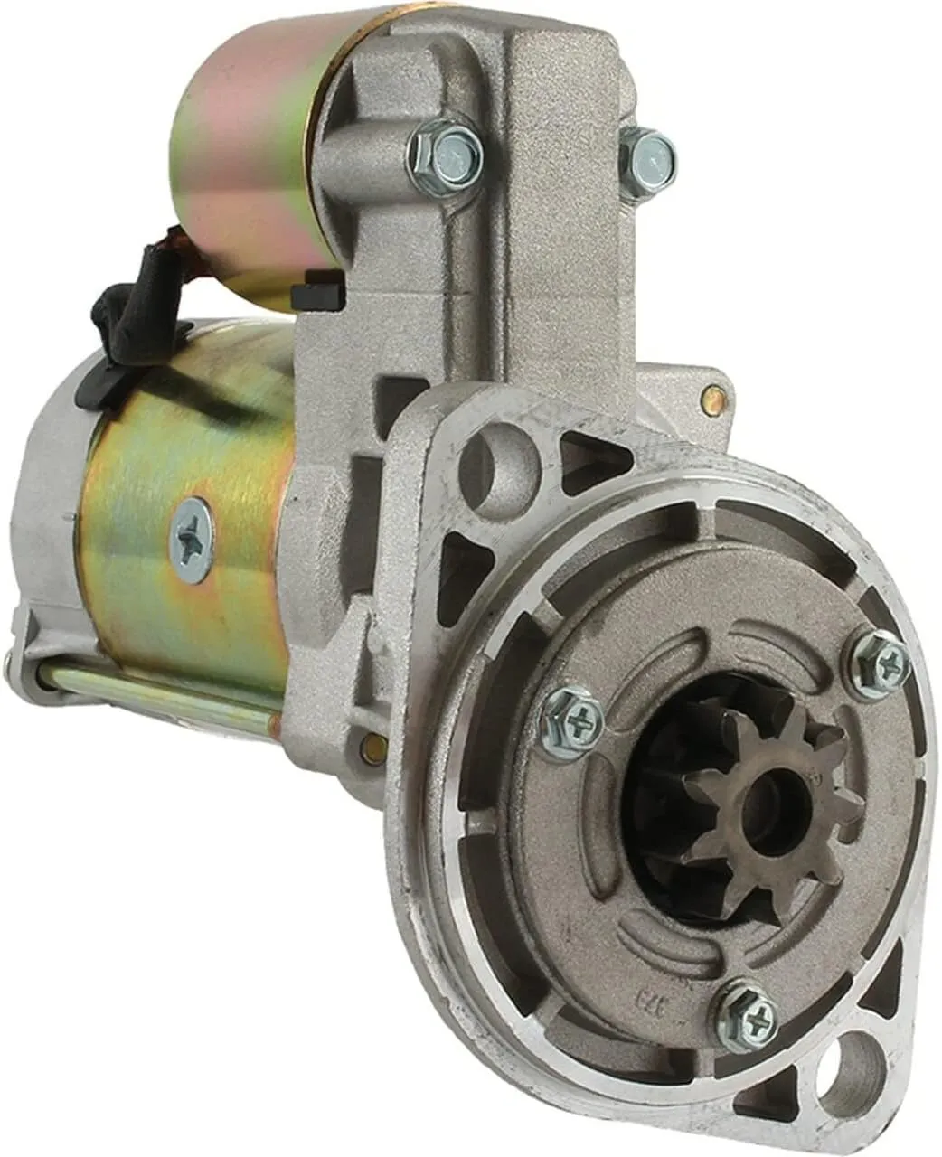 DISCOUNT STARTER & ALTERNATOR Starter Compatible with Thermo King Yanmar SB-200 SB-210 SB-310 486 DSL S13-407A, S13-407, LRS02763, 45-2711, 45-2324, 845-2324, 845-2177, STR-6019, STR-6007, STR72213