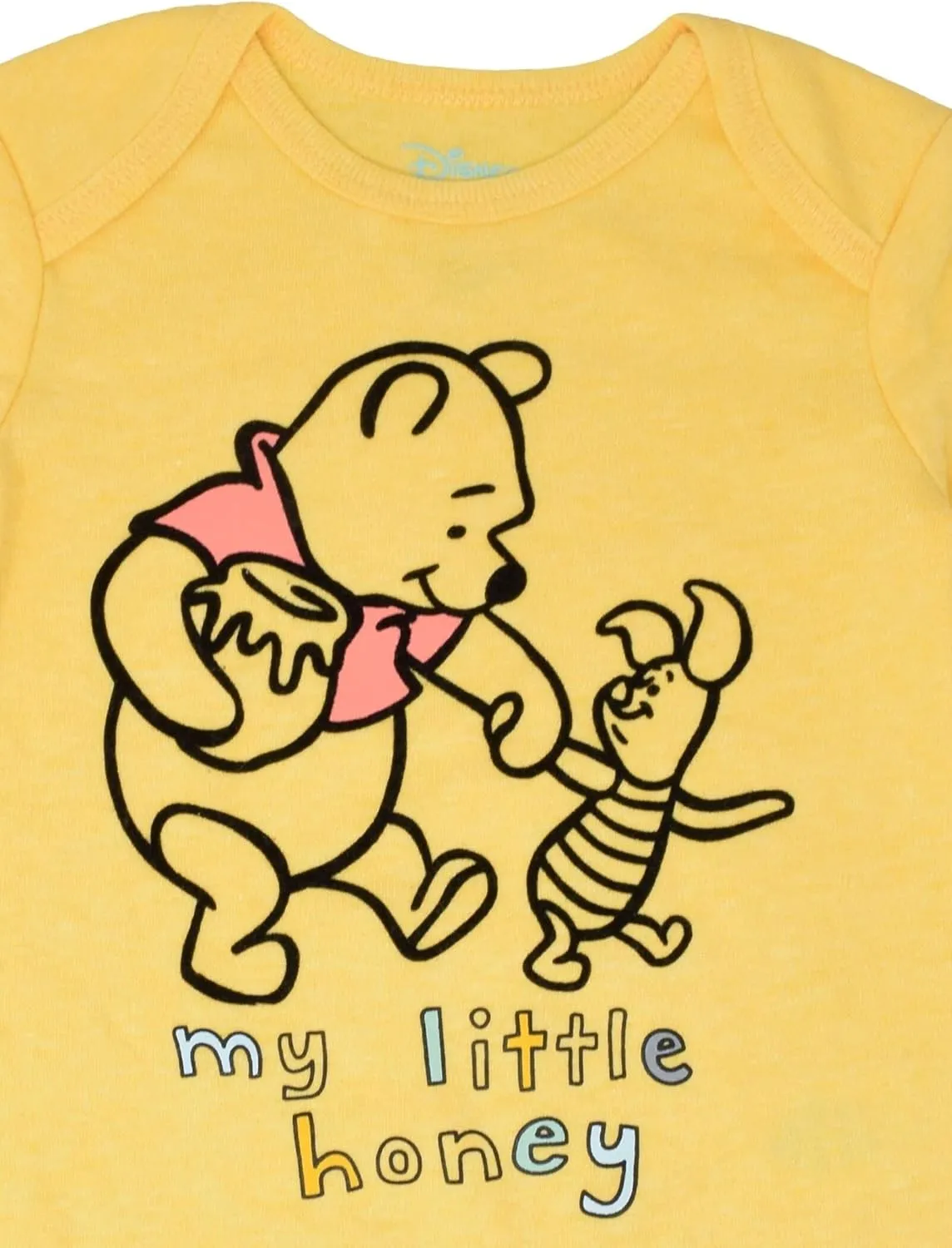 Disney Lion King Winnie the Pooh Mickey Mouse Minnie Mouse Baby 3 Pack Bodysuits Newborn to Infant
