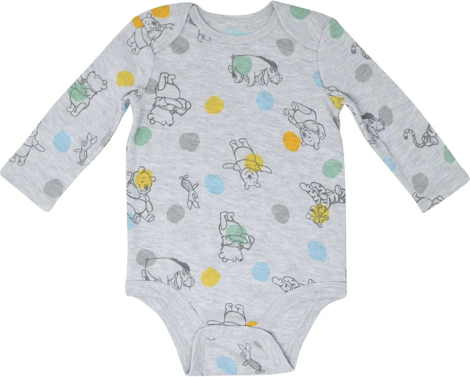 Disney Lion King Winnie the Pooh Mickey Mouse Minnie Mouse Baby 3 Pack Bodysuits Newborn to Infant