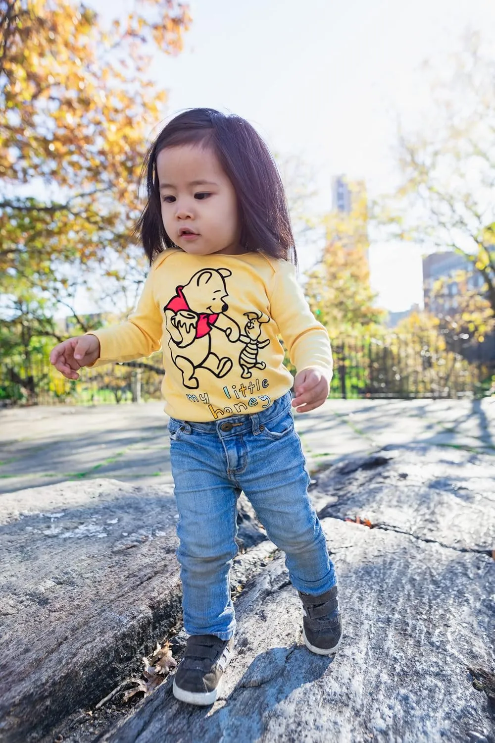 Disney Lion King Winnie the Pooh Mickey Mouse Minnie Mouse Baby 3 Pack Bodysuits Newborn to Infant