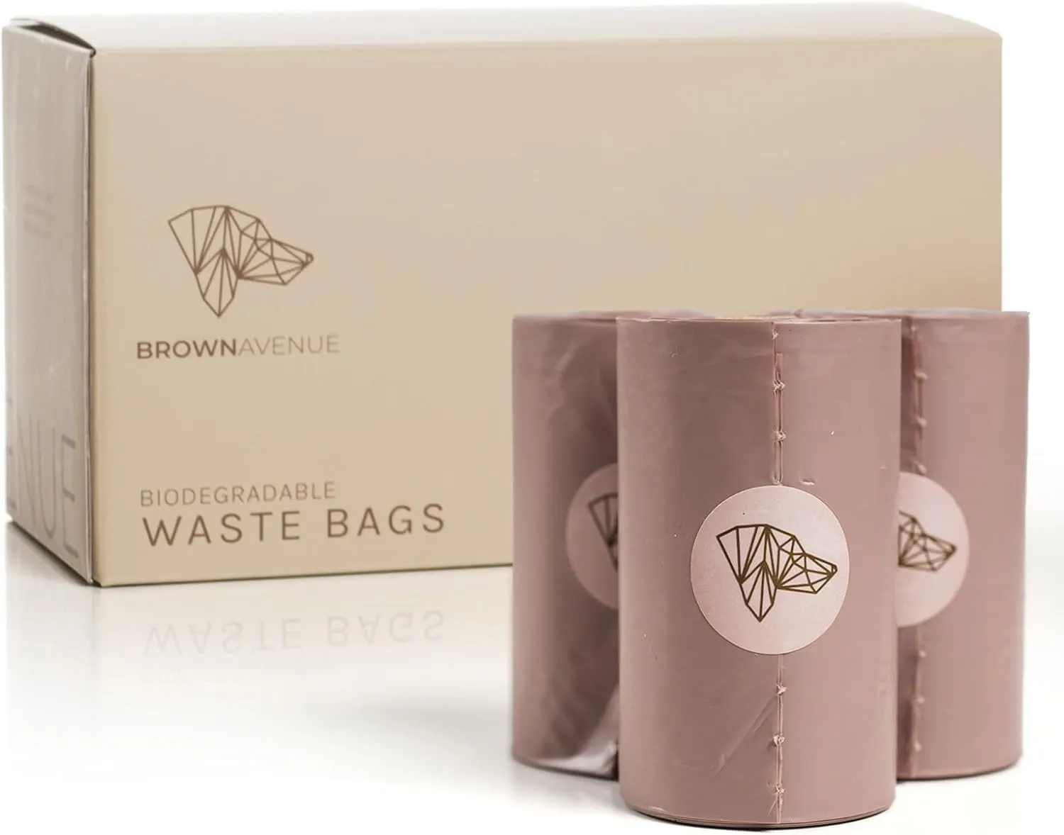 Dog Poop Bags, 27 Rolls, 405 Units, Biodegradable, Eco-Friendly