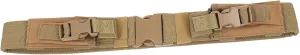 Double Layer Belt Outdoor Waist Belt for Men Equipment Belt Pouch Hunting Belt for Hiking Camping Climbing Cycling