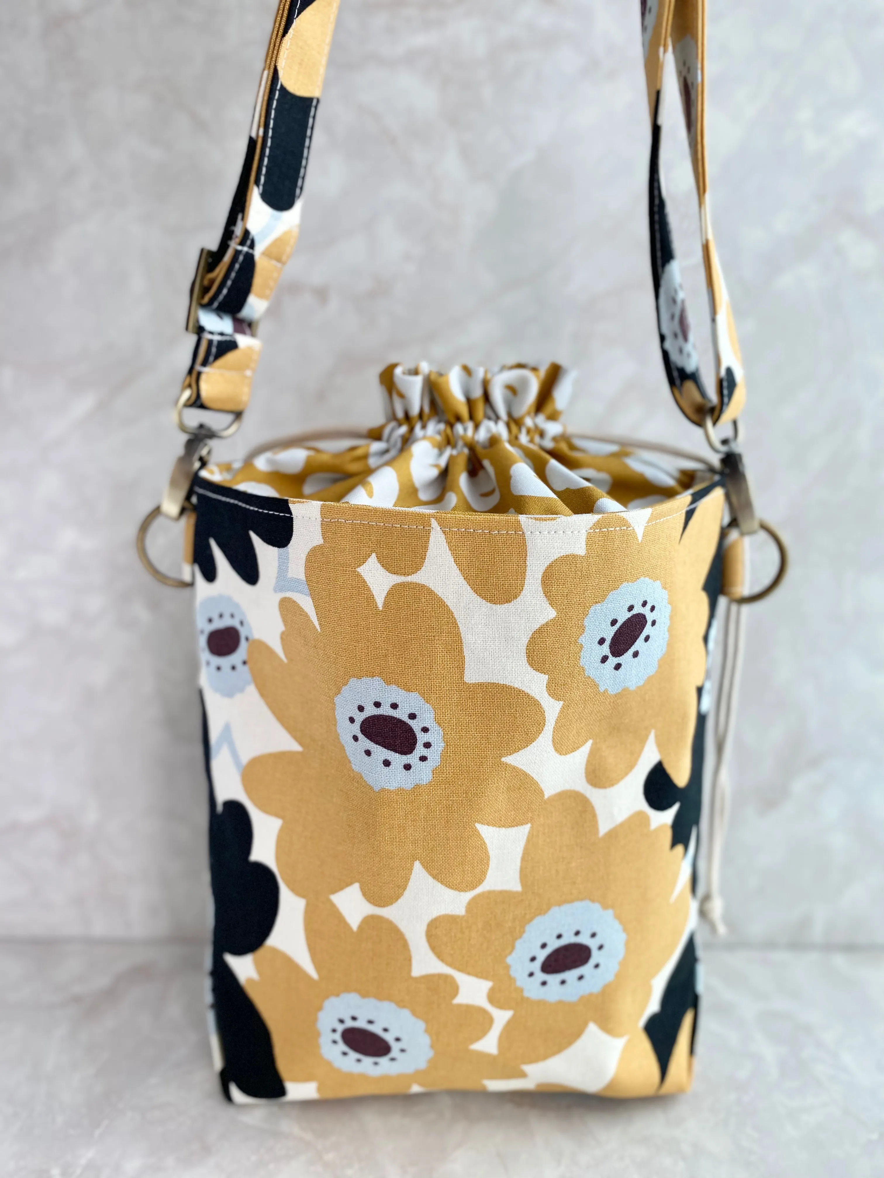 Drawstring Bucket Bag