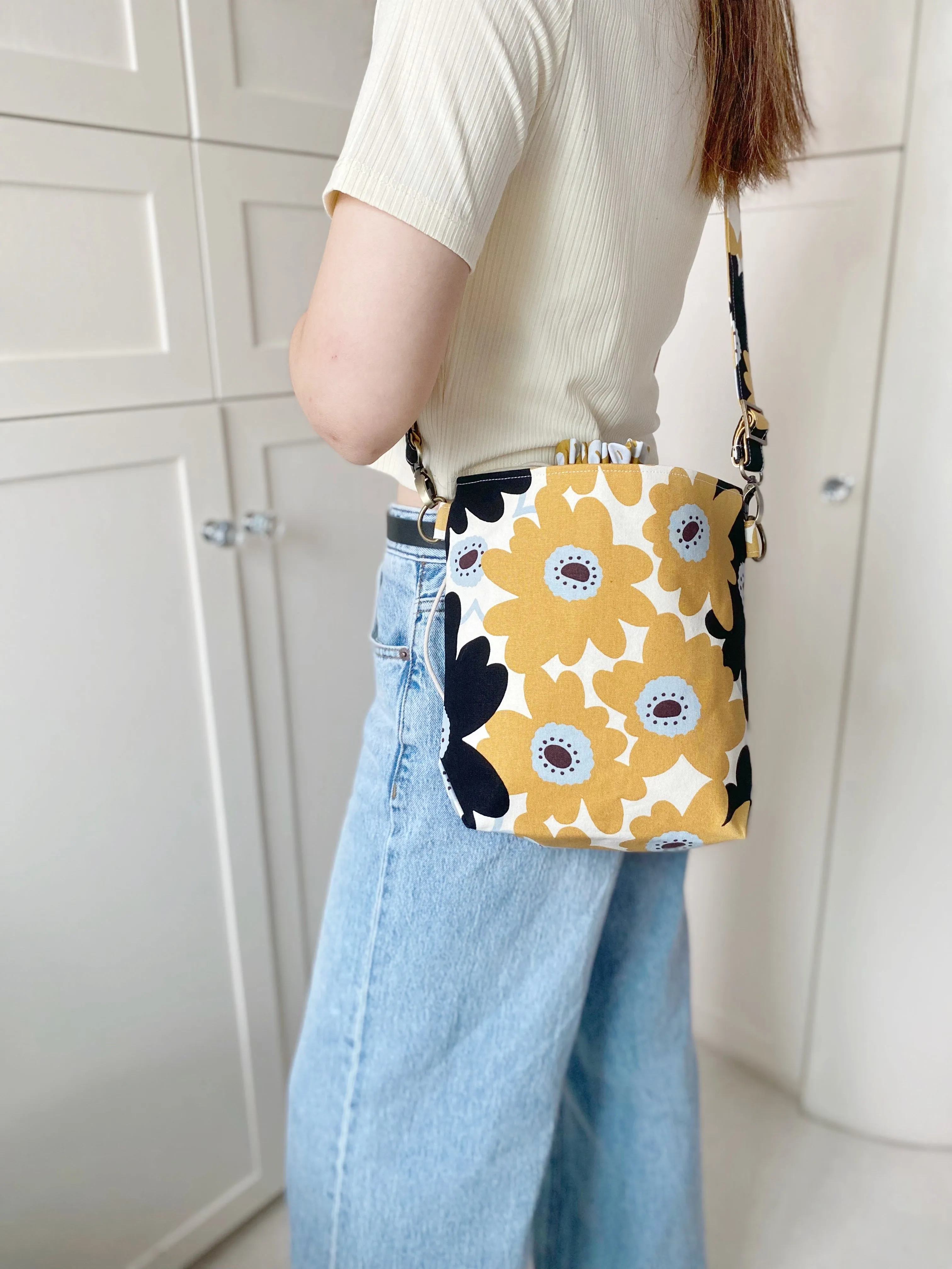 Drawstring Bucket Bag