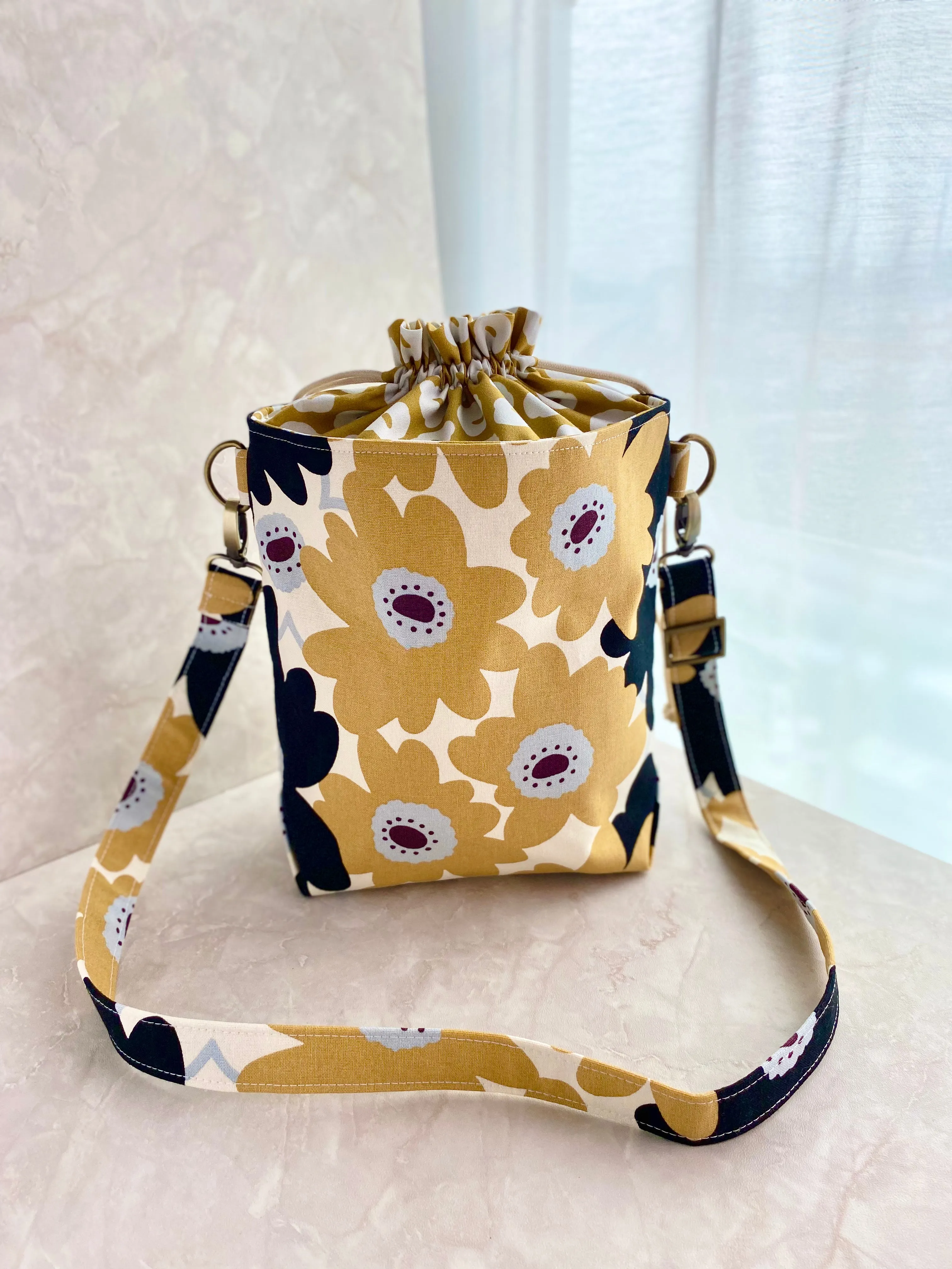 Drawstring Bucket Bag