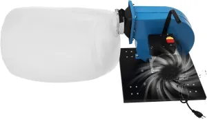 Dust Collector,1HP 550 CFM Wheeled Jet Dust Collection, Potable 14.8-Gallon Bag Dust Collector, Wall Mounted 30 Micron Bag Filtration Dust Collector, Dust Collector Central Machinery System