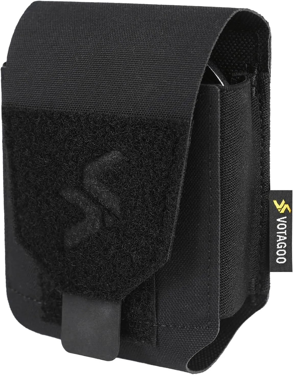 Duty Handcuff Pouch – MOLLE Holster for Duty Belt or Vest, Fits ASP, Hinged, Chain & Rigid Handcuffs, Tactical Gear Cuff Holder for Law Enforcement, Military, Compatible with 2" Belts