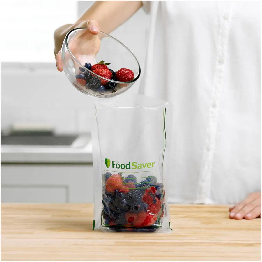 Easy Fill Vacuum Sealer Bags - 16 Pack
