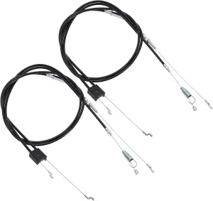 ECSiNG Lawn Mower Throttle Cable & Clutch Cable Compatible with Einhell Compatible with Hecht Lawn Mowers Accessories Control Pull Cable 1515mm & 1320mm Length