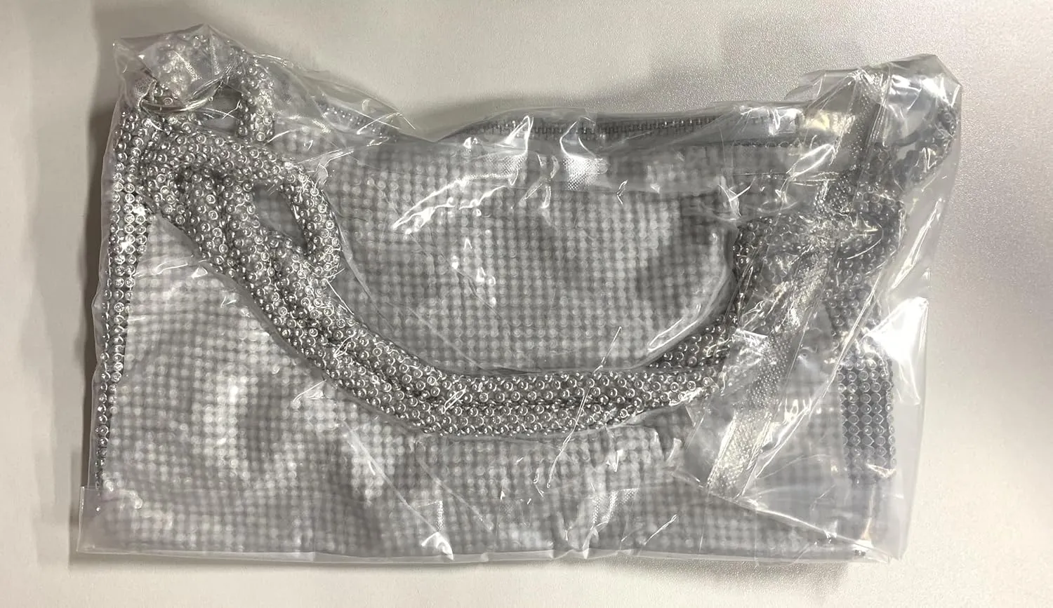 Evening Bag Clutch Purses for Women, Rhinestones Purse, Sparkling Envelope Evening Bag with Detachable Chain