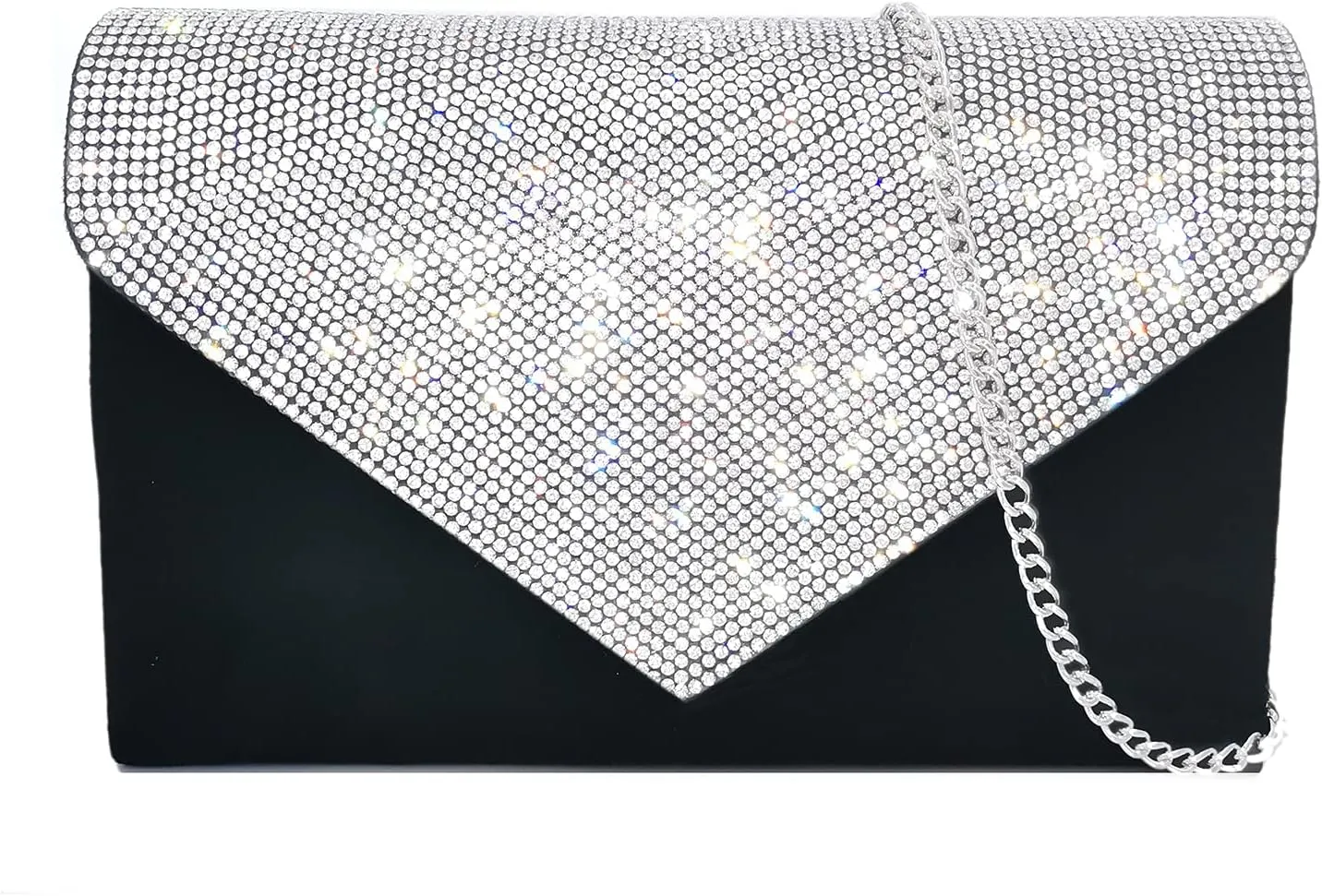 Evening Bags Women Clutch Purse Small Cute Classic Envelop Crossbody Handbag for Formal Wedding Party with Detachable Chain