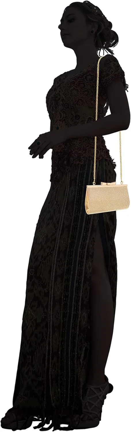 Evening Clutch Bag Cocktail Prom Sparkly Rhinestone Crystal Bride and Bridesmaid Wedding Party Formal Purses for Women