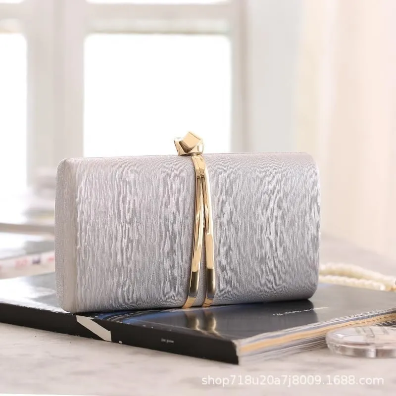 Fabric Art Pleated Evening Bag European American Clutch Purses