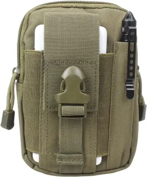 Fanny Pack Waist Pack Men's Casual Bag Travel Purse Waterproof Belt Zipper Tactical Outdoor Sport Fanny Multifunction Pack Phone Pocket (2)