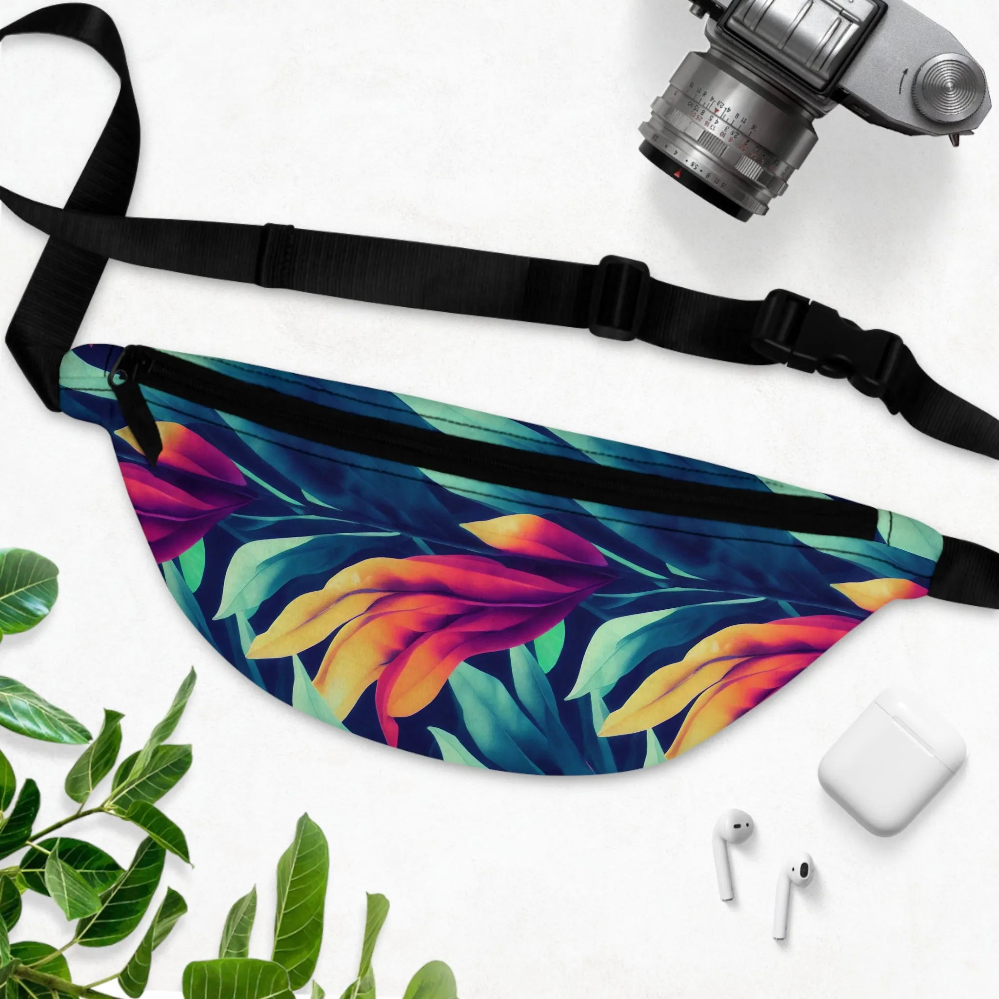 Fanny Pack/Bum Bag - Tropical Oasis