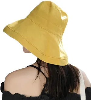 FaroDor Women's Reversible Bucket Hat UV Protection Packable Travel Cap Wide Brim Sun Hats