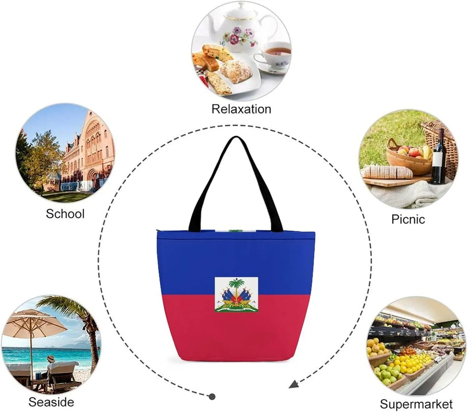 Fashion East Timor Flag Women's Tote Handbag Perfect for Work Travel and Leisure