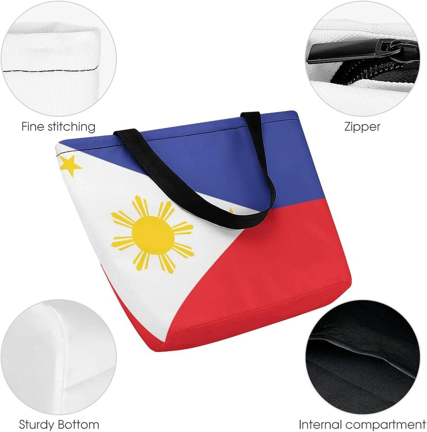 Fashion East Timor Flag Women's Tote Handbag Perfect for Work Travel and Leisure
