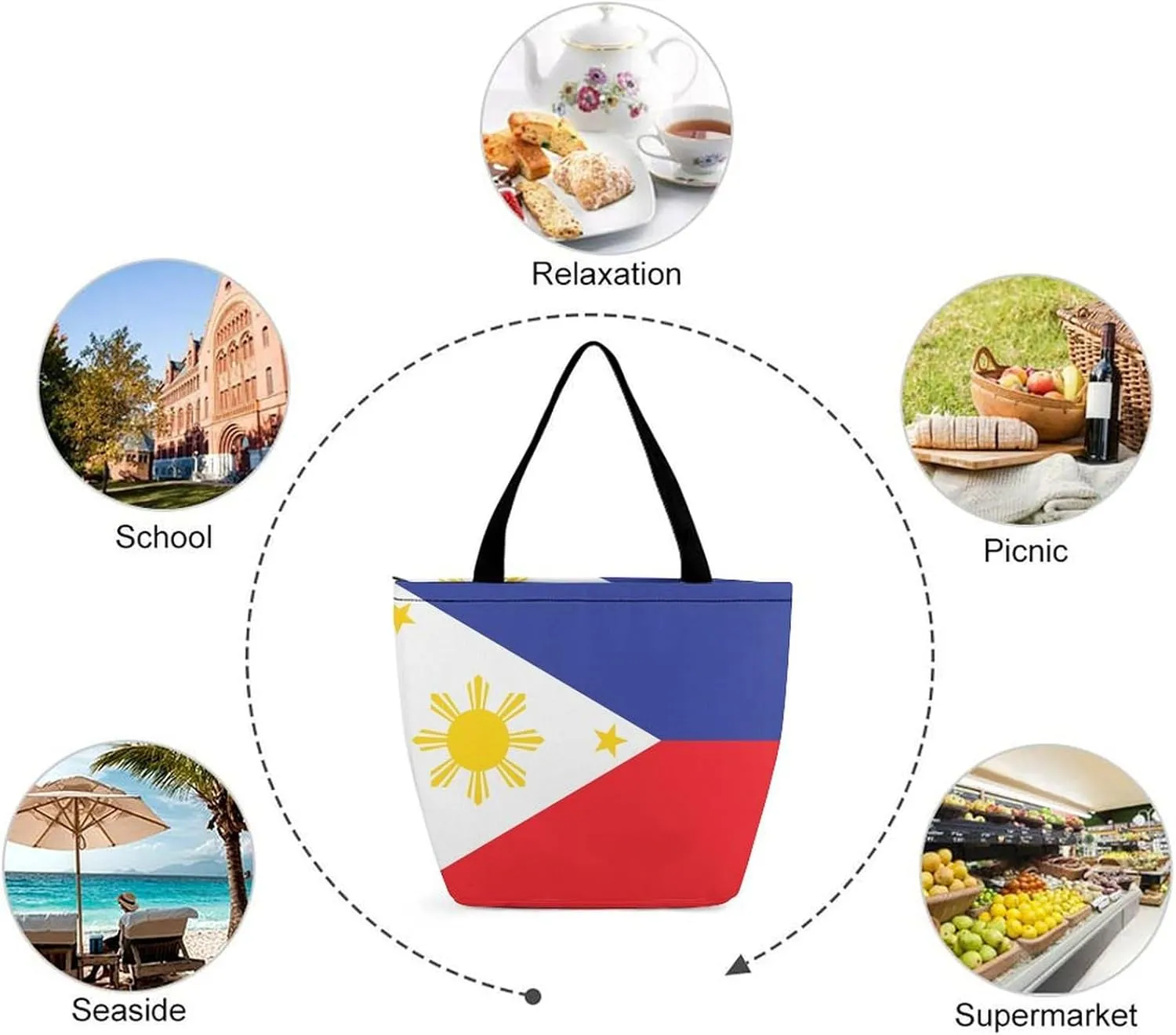 Fashion East Timor Flag Women's Tote Handbag Perfect for Work Travel and Leisure