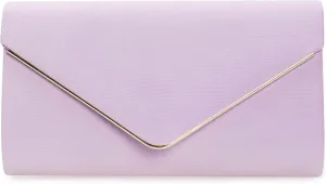 Faux Suede Evening Bag for Women New Classic Velvet Formal Clutch Purse for Prom/Wedding/Black-Tie Events