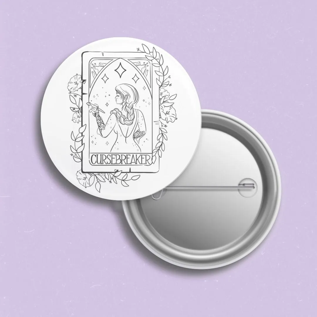 Feyre Cursebreaker ACOTAR Pin | Bookish Pinback Button