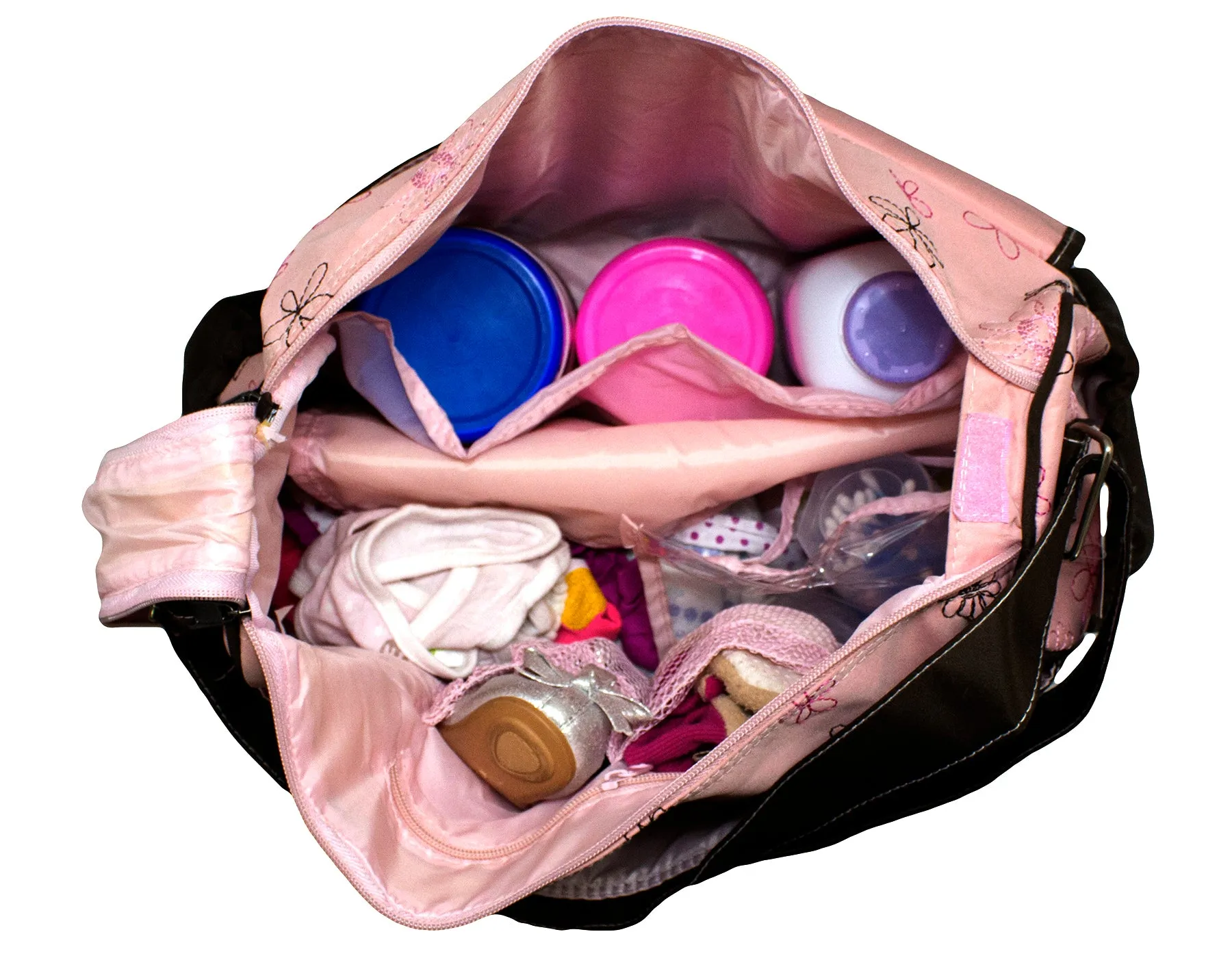 Fino BS-13609 Waterproof Shoulder Nappy Bag Organizer