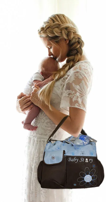Fino BS-13609 Waterproof Shoulder Nappy Bag Organizer