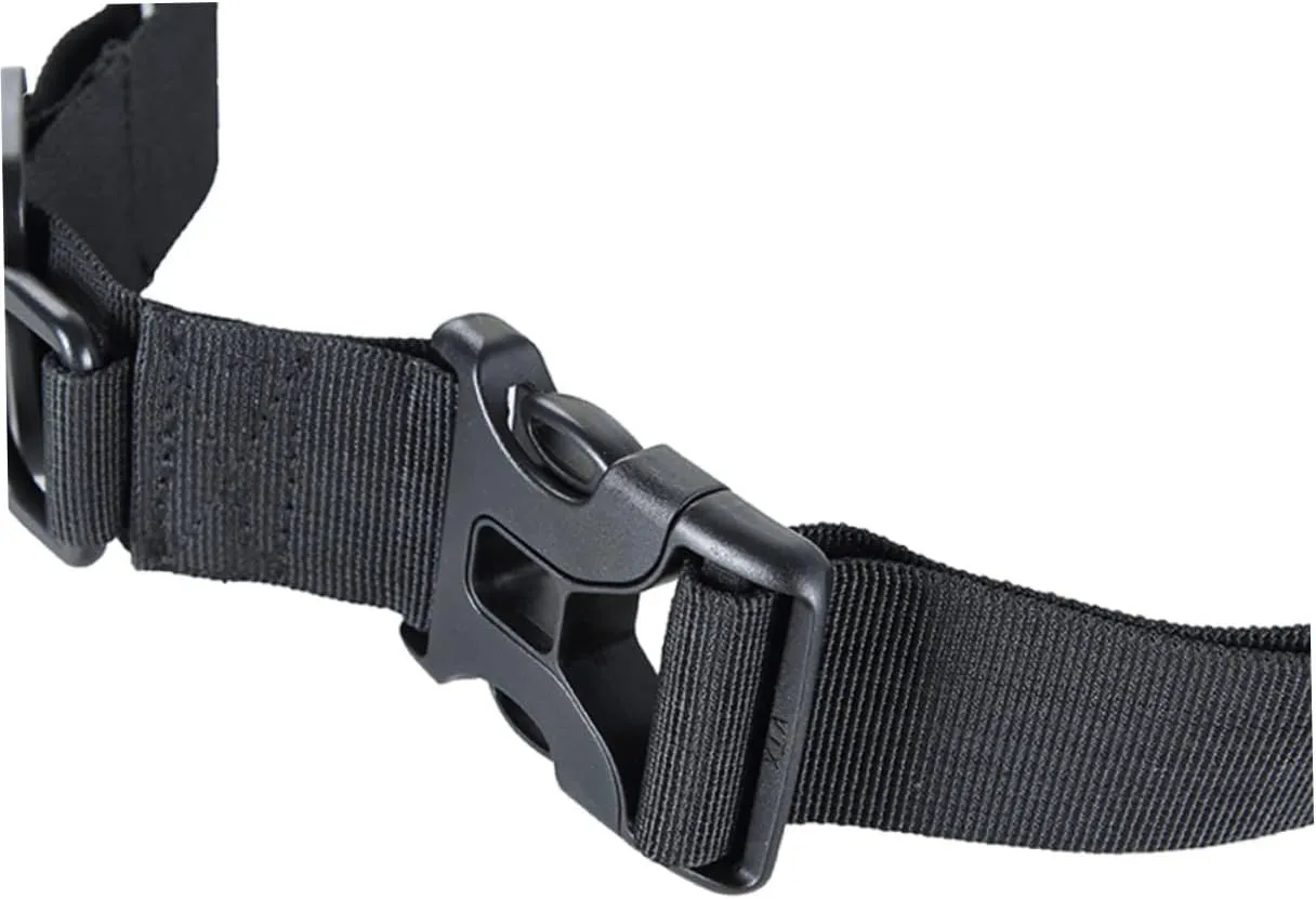 Fishing Waist Belt Fishing Tackle Accessories Adjustable Wader Wading Belt Safety Strap Black