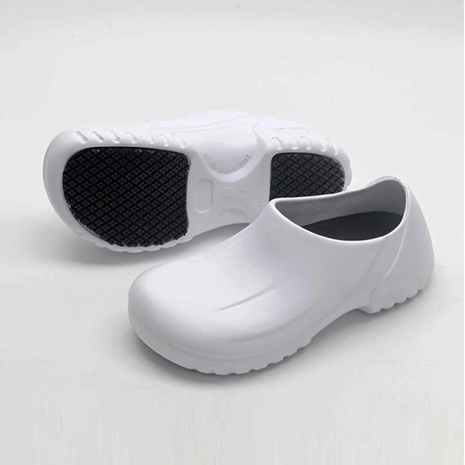 FLIOZY Chef Shoes Men's Professional Non Slip Waterproof Work Shoes Women's Nursing Shoes Garden Shoes for Hospital Garden Kitchen Unisex