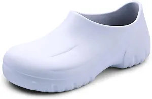 FLIOZY Chef Shoes Men's Professional Non Slip Waterproof Work Shoes Women's Nursing Shoes Garden Shoes for Hospital Garden Kitchen Unisex