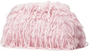 Floerns Women's Y2k Cloud Clutch Purse Plush Party Dumpling Evening Handbag